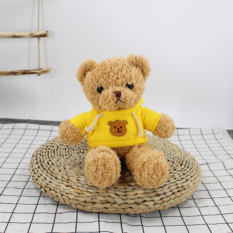 Gấu Teddy Nhồi Bông Mặc Áo Sweater Dễ Thương Cho Bé