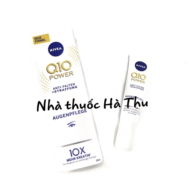 [ Hàng xách tay Đức ] Kem dưỡng mắt NIVEA Q10 Plus Anti-Falten Augenpflege