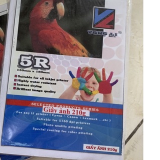 Giấy in ảnh lưu niệm 1 mặt khổ 13x18