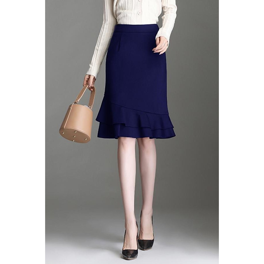 Chân váy đuôi cá 2 tầng C66