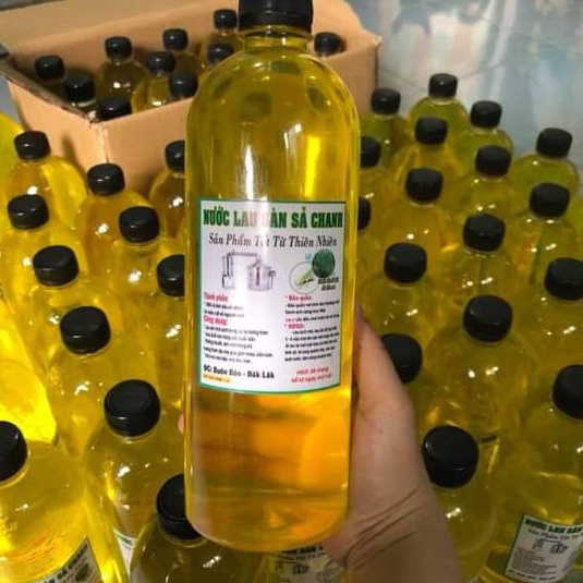 [1000ml] Nước Lau Sàn Hữu Cơ Sả Chanh Đuổi Muỗi