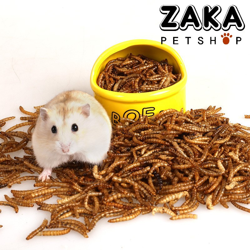 [Mã PETHOT giảm 8% đơn 199K] Sâu gạo rang bơ - Hamster, nhím, sóc 25g