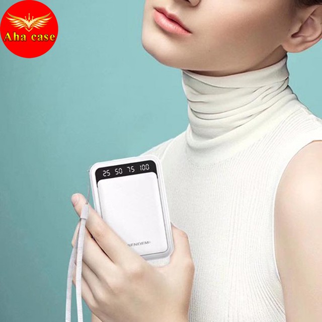 [Free Ship+Xả Kho] Pin Sạc Dự Phòng Mini Siêu Dễ Thương Hỗ Trợ Sạc Nhanh An Toàn - CHÍNH HÃNG Dung Lượng Pin 10.000 mAh | WebRaoVat - webraovat.net.vn