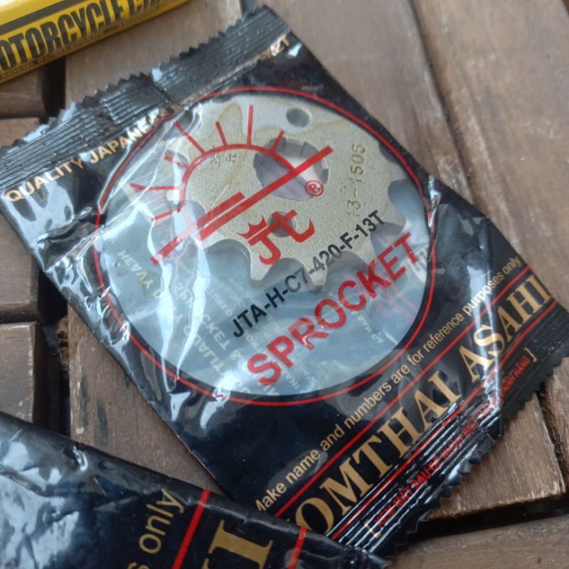 Bộ nhông sên dĩa, DID  và jomthai asahi 14-36T 420  cho xe cub