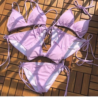 Đồ bơi tím xinh