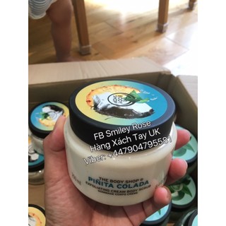 Tẩy da chết toàn thân The Body Shop PINITA COLADA BODY SCRUB