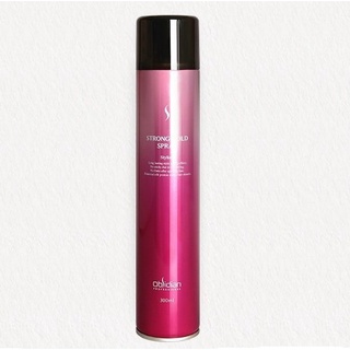 Gôm xịt tóc Obsidian Strong Hold Spray hồng 300ml (KOREA)