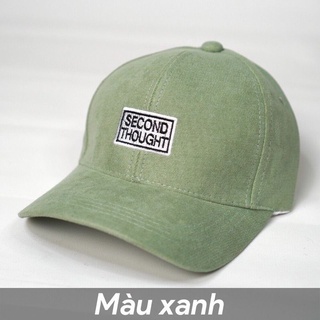 Nón kết thêu SECOND THOUGHT nam nữ