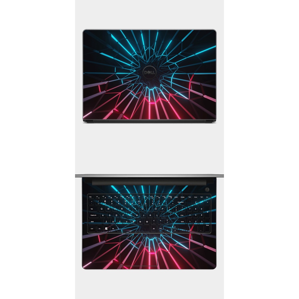 Skin 3D nam tính cho Dell Asus Hp lenovo Acer Thinkpad Msi in hình theo yêu cầu miếng dán laptop máy tính