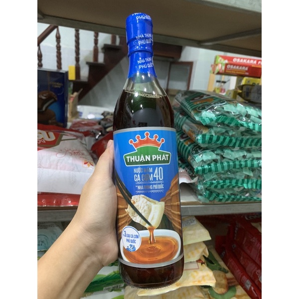 Nước mắm Thuận Phát 40 độ chai 610ml