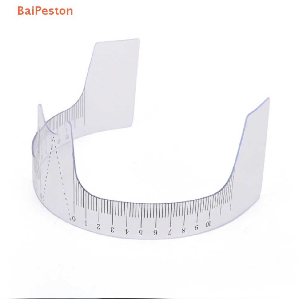 Thước Nhựa Đo Xăm Lông Mày Tái Sử Dụng Tiện Lợi 2017