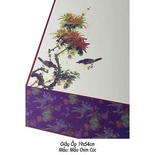 Giấy viết thư pháp ốp 19x54cm (05 tờ)