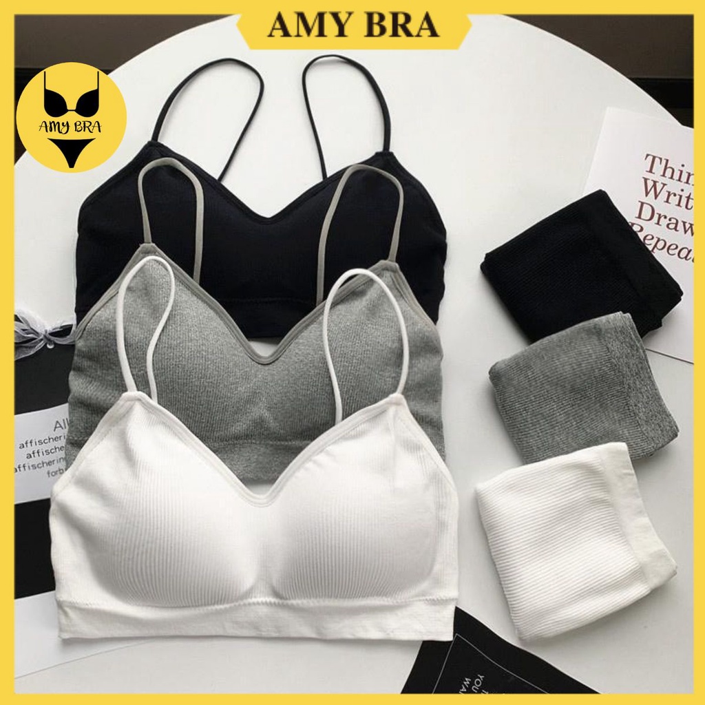 Bộ Đồ Lót Nữ Gợi Cảm - Áo Ngực Mút Mỏng, Quần Lót Nữ Kháng Khuẩn AMYBRA  B3211