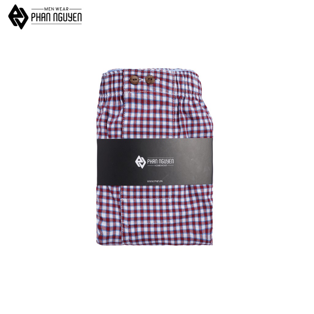 Quần đùi nam mặc nhà PHAN NGUYỄN short nam vải cotton mềm mại, thoải mái, thoát ẩm vượt trội QDV.008
