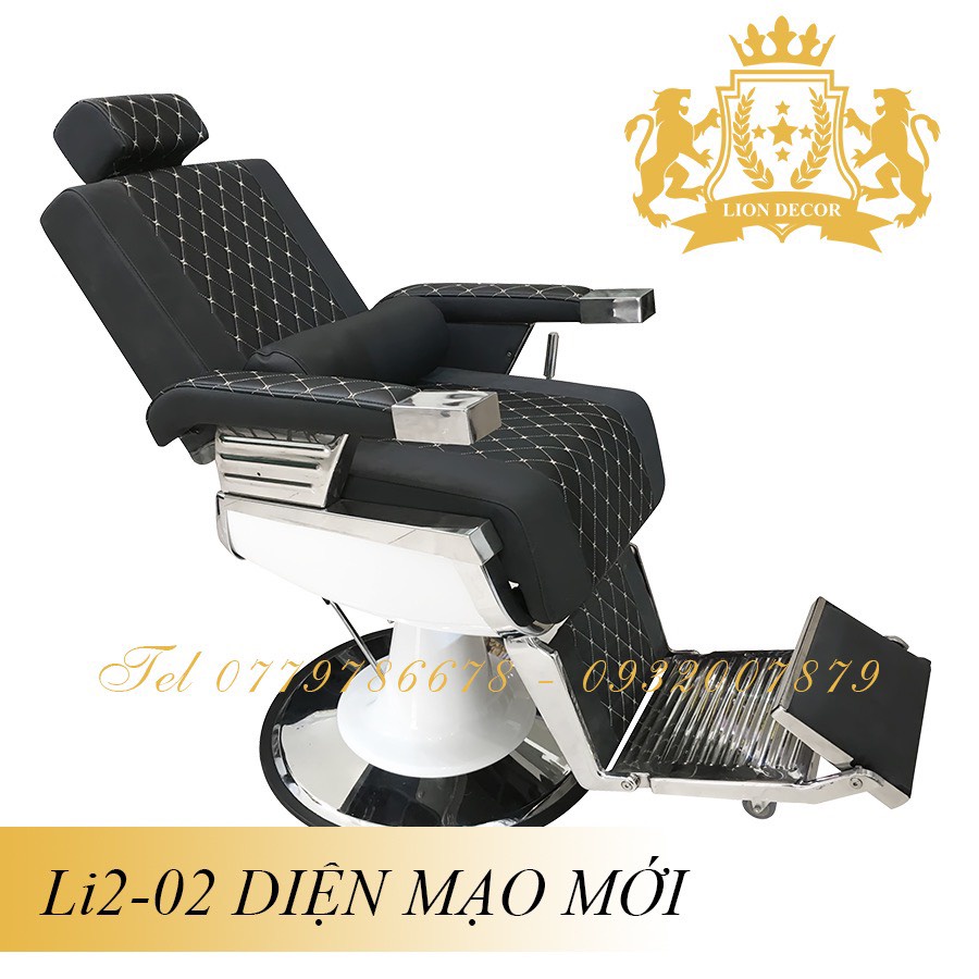 Ghế cắt tóc nam_Ghế barbershop_Ghế chuyên dùng cho cắt tóc cạo mặt ráy tai