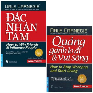 Sách - Combo Đắc Nhân Tâm + Quẳng Gánh Lo Đi & Vui Sống