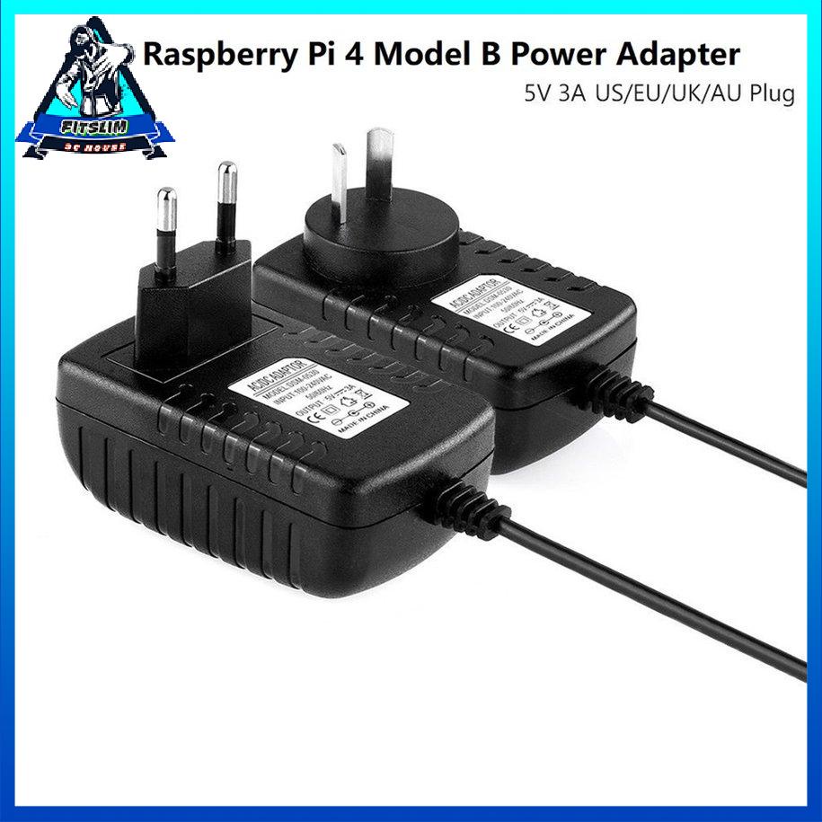 Dây adapter sạc tường USB AC / DC 5V 3A Type-C cho 4 Model B Hiệu suất cao [6/3]