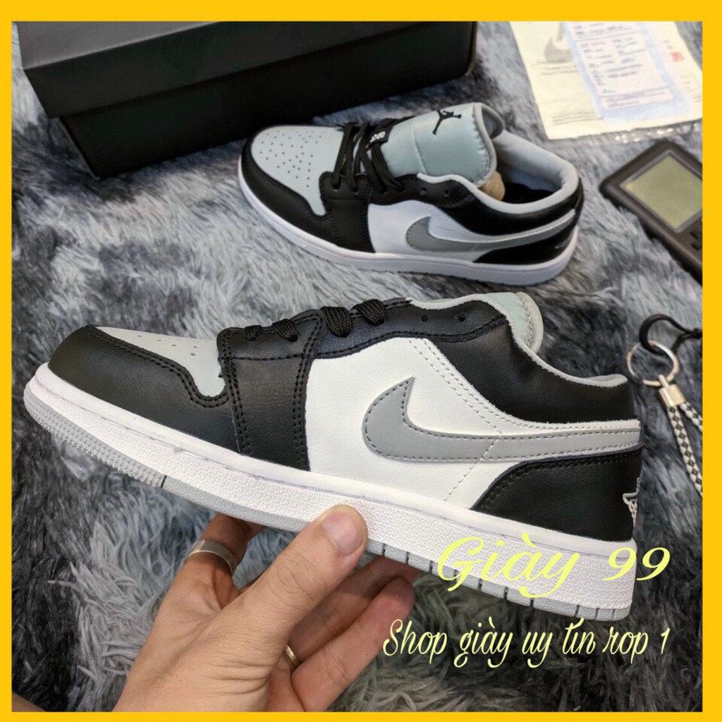 Giày Thể Thao Sneaker j D Cổ Thấp Xám Đen Cao Cấp - NJT10 | BigBuy360 - bigbuy360.vn