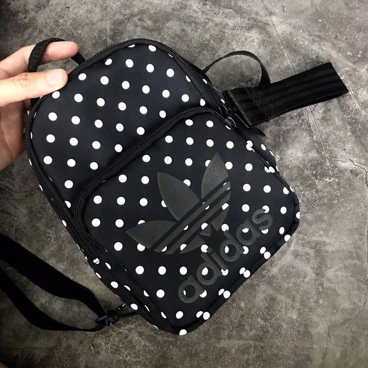 Balo thời trang Adidas chấm bi