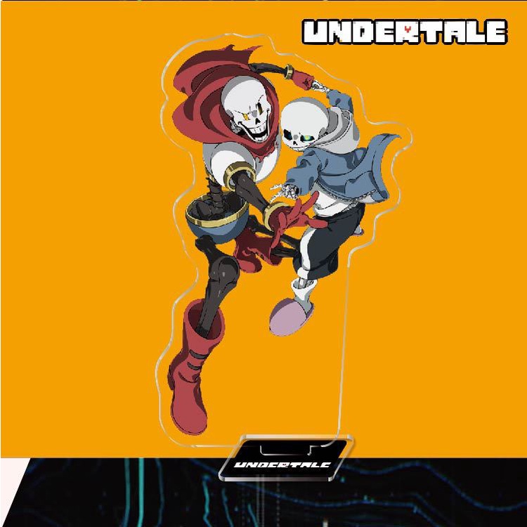 Standee IN HÌNH Undertale tượng acrylic game anime mica chibi trang trí trưng bày