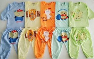 Set 5 bộ dài bé trai,gái đẹp