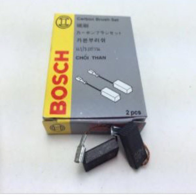 CHỔI THAN MÁY MÀI BOSCH 6-100 CHỔI THAN MÁY KHOAN 3 CHỨC NĂNG BOSCH