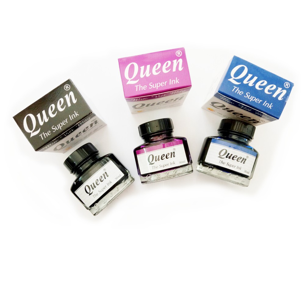 MỰC QUEEN 30ML,MỰC CAO CẤP,MỰC BÚT MÁY,VBIG