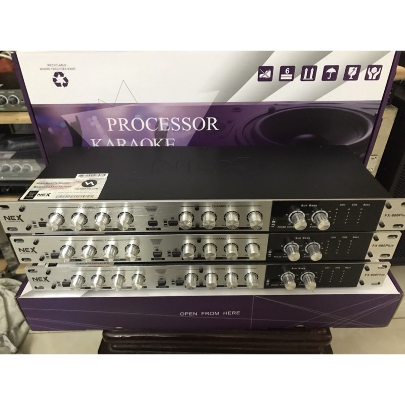Máy nâng tiếng hát NEX FX800plus và JBL EX9