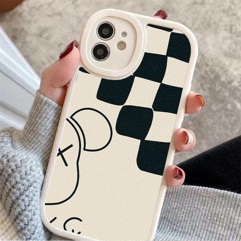 Vỏ điện thoại Phim hoạt hình đơn giản Vỏ silicon hình gấu kẻ sọc cho Redmi 9A 9C 9T note11 9 Xiaomi 12 pro 12x 11 Lite 11 UItra 10s 10Pro POCO X3 POCO X3 NFC