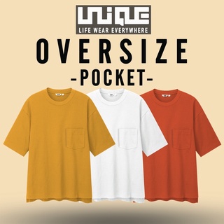 Image of UNIQUE - (Pocket Series) Kaos Polos Oversize Pocket Cotton Combed 24s Pria & Wanita Tshirt Oversized Korea Croptop Hypbeast