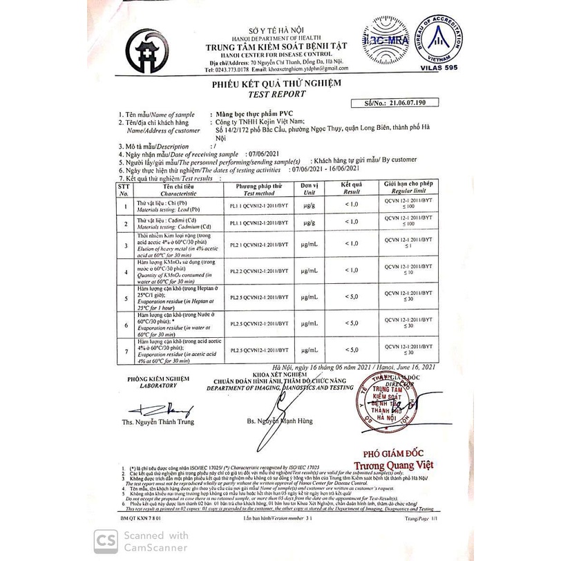 Màng bọc thực phẩm KOJIN Màng Bọc Co giãn tốt màng bọc thức ăn chính hãng tiêu chuẩn Nhật Bản