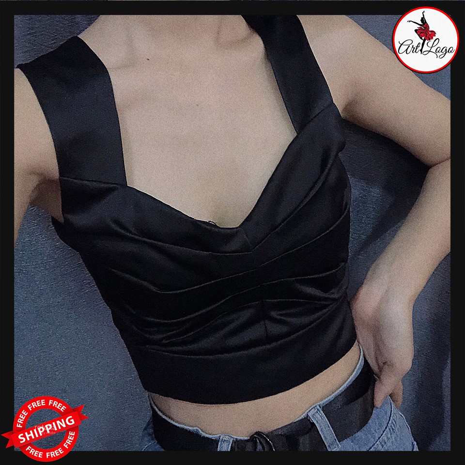 ÁO KIỂU 2 MÀU TRẮNG, ĐEN SIZE S,M PHONG CÁCH THÍCH HỢP VỚI DÂN ĂN CHƠI - MILATOP | BigBuy360 - bigbuy360.vn