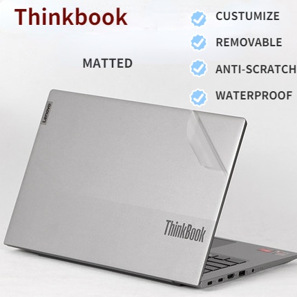 Tùy Chỉnh Vinly Tự Dính Miếng Dán Laptop Matte Clear 3 Mặt Da 14 '' 15.6 '' 13 'Inch Ốp Lưng Lenovo 