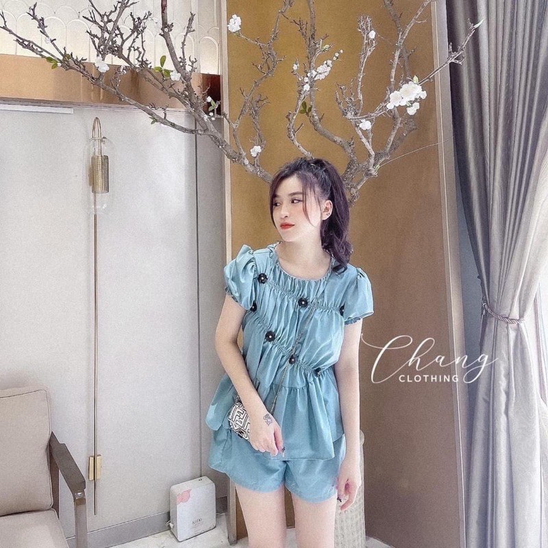 Set áo lụa ! Áo lụa nhún đính hoa siêu  đẹp chảnh dã man cập bến | BigBuy360 - bigbuy360.vn