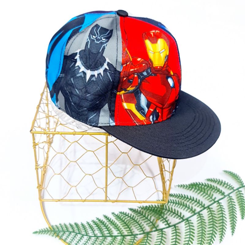 Mũ lưỡi trai bé trai Hiphop H.&.M xuất xịn - Nón Snapback trẻ em cho bé trai - 5 siêu nhân