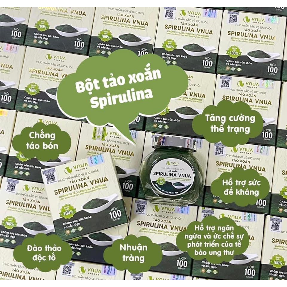 Tảo xoắn Spirulina Vnua - Sản phẩm nghiên cứu thuộc Học viện Nông nghiệp Việt Nam