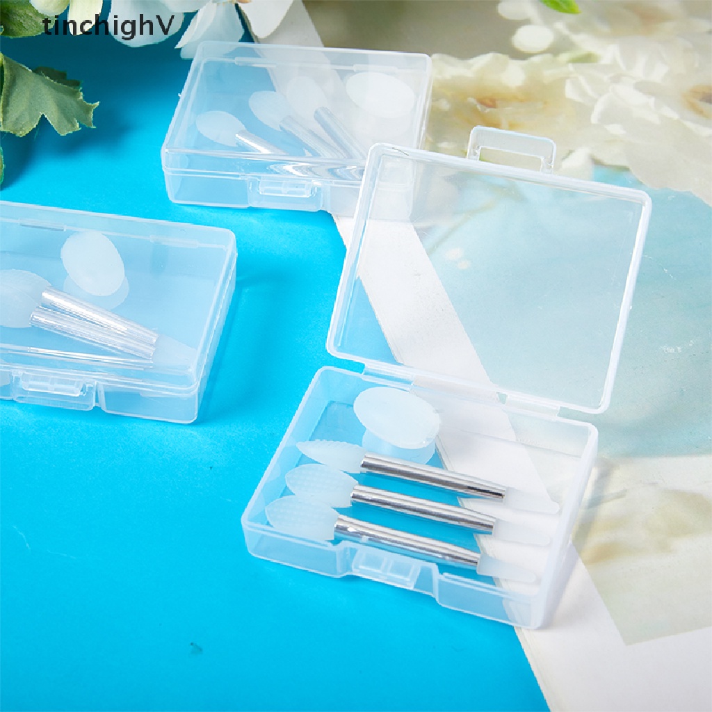 Cọ Đắp Mặt Nạ Môi Hai Đầu Bằng Silicone Kèm Nắp Đậy Chống Bụi Tiện Lợi