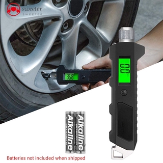 Đồng Hồ Đo Áp Suất Bánh Xe Điện Tử Màn Hình Lcd 230 Psi 4 Món