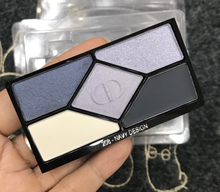 Bảng màu mắt Dior 5 màu tester