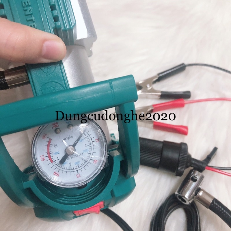 Máy Bơm Lốp, Bơm Hơi Mini Ô Tô Total/Ingco TTAC1406/AAC1408 - 12V