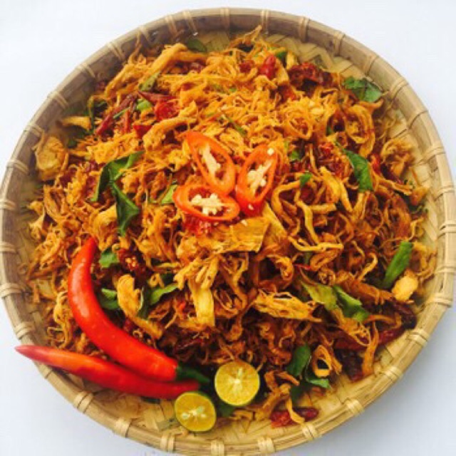 100g khô gà lá chanh loại ngon | BigBuy360 - bigbuy360.vn