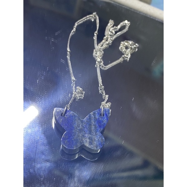 DÂY CHUYỀN LAPIS LAZULI BƯỚM XANH