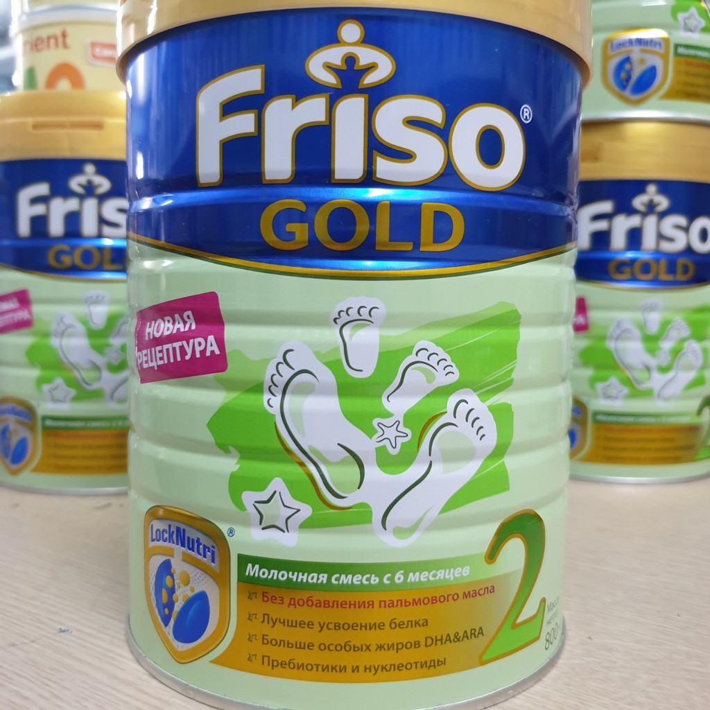 [DATE 2022]Sữa FRISO GOLD NGA 800gr đủ số, hàng chuẩn air