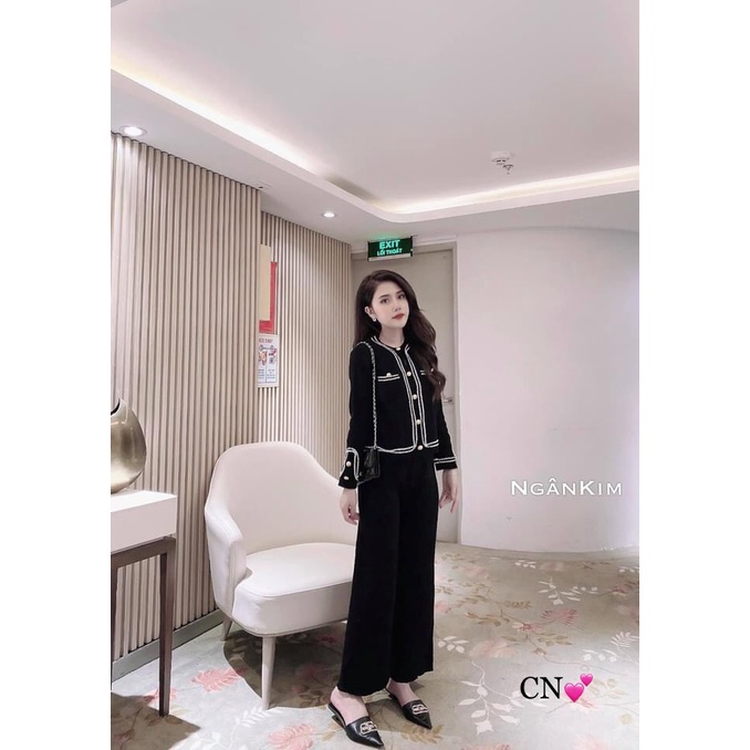 Set bộ len viền hàng QCL1