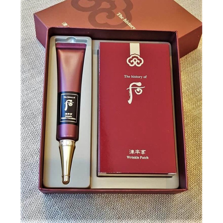 Gói kem chống nhăn khóe mắt whoo đỏ Wrinkle Essential Cream 1ml_𝗘𝗯𝗶𝘀𝘂 𝗖𝗼𝘀𝗺𝗲𝘁𝗶𝗰