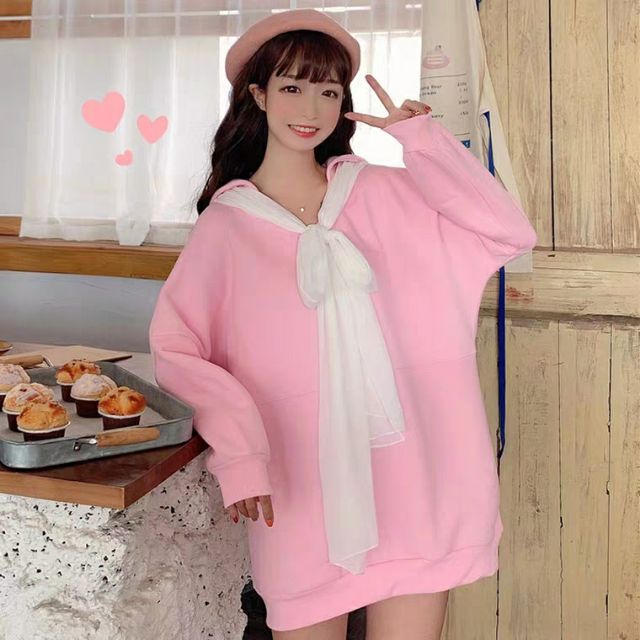 Áo váy hàng màu hồng dễ thương hàng Quảng Châu