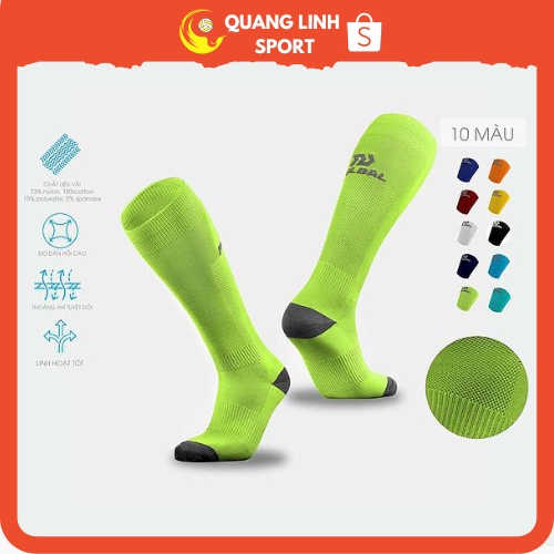 Tất vớ bóng đá dài Bulbal Chính Hãng - 10 Màu