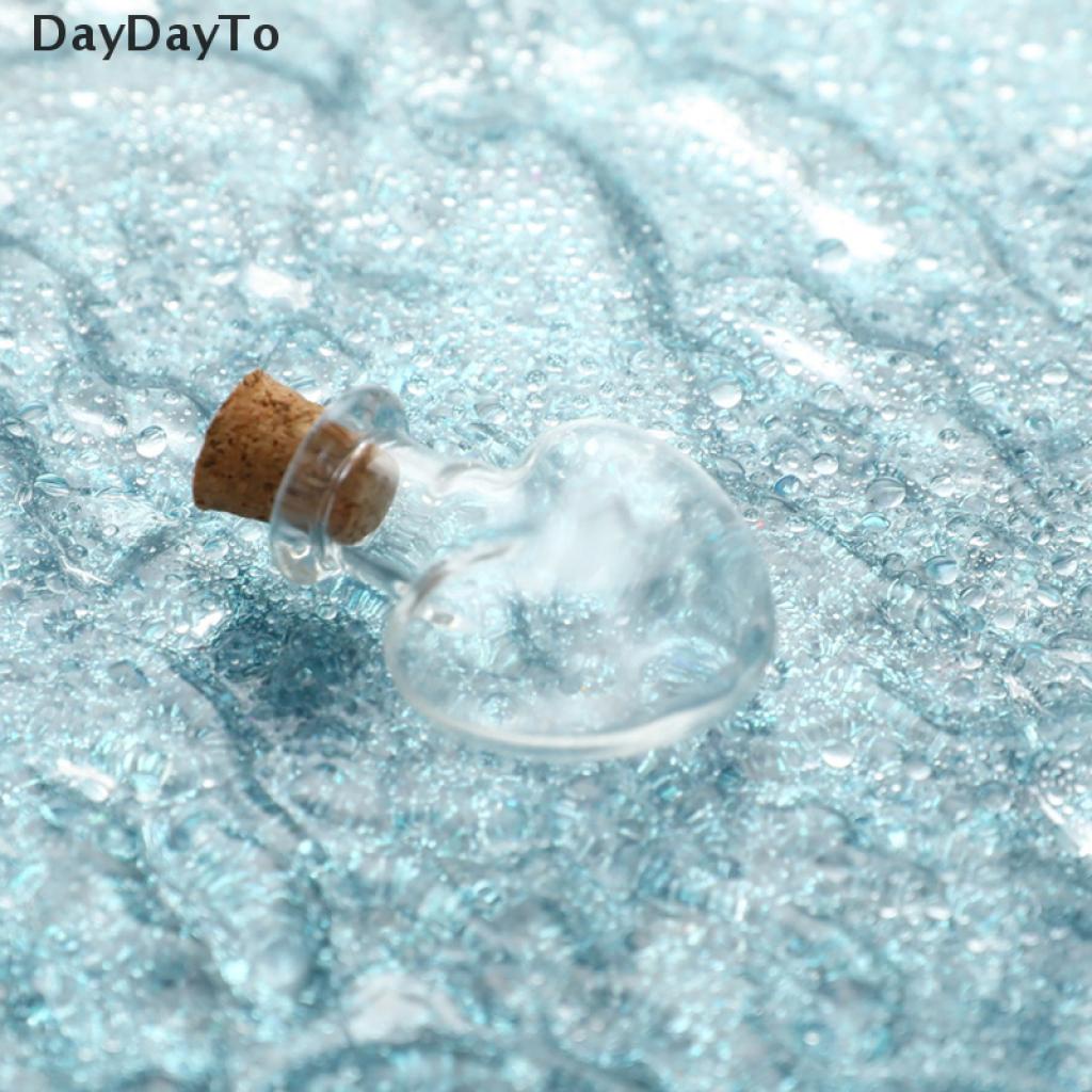 Bộ 5 Lọ Điều Ước Mini Bằng Thủy Tinh Có Nút Bần