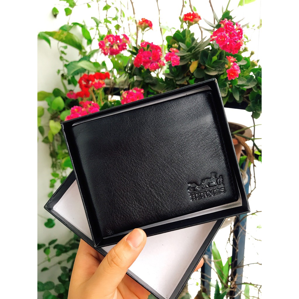 Ví nam da sịn, hàng hiệu cao cấp, Full box, xuất sưởng,cam kết 100% da bò