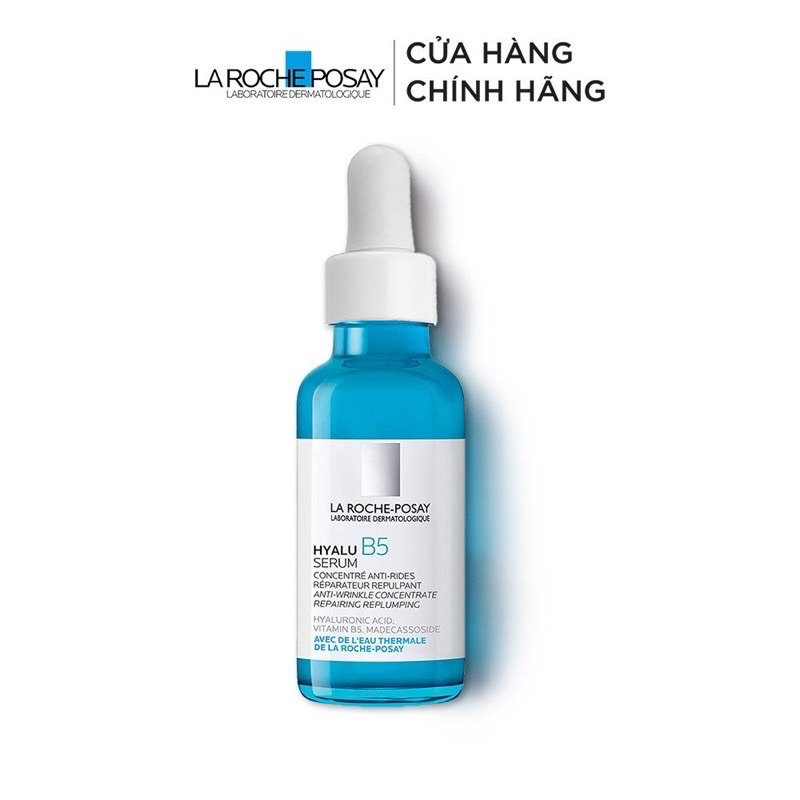 {Freeship} Dưỡng chất chuyên sâu Hyalu B5 Serum giúp hỗ trợ quá trình tái tạo da La Roche Posay 30ml